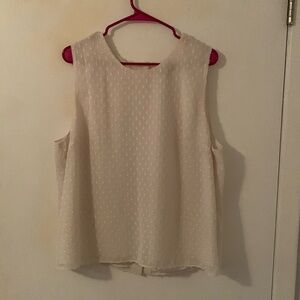 Sleeveless Banana Republic blouse